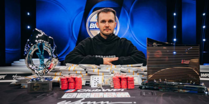 Mikita Badziakouski Secures $7.1M Prize from WPT Big One for One Drop